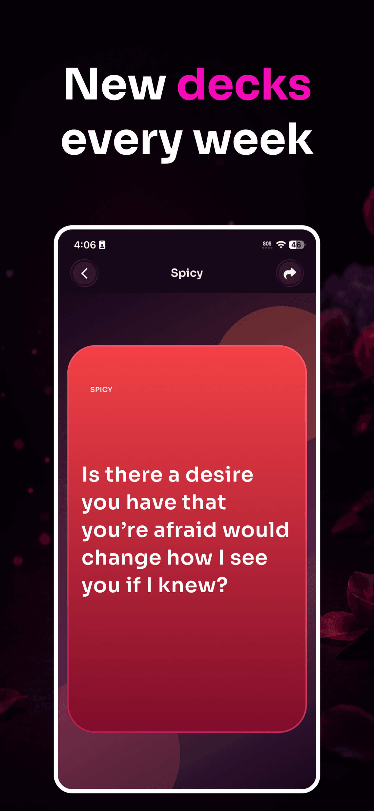 FlipIt deck category selection screen
